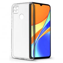 Силиконов калъф / гръб / TPU Camera Protection за Xiaomi Redmi 9C - прозрачен