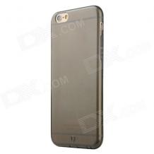 Ултра тънък силиконов калъф / гръб / TPU BASEUS Simple Series за Apple iPhone 6 Plus 5.5'' - сив