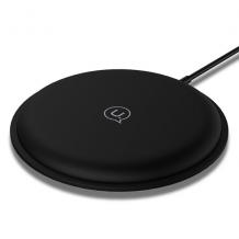 Оригинално универсално зарядно за безжично захранване USAMS CD30 220V / Fast Wireless Charger Qi Standard - черно