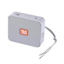 Bluetooth mini тонколона T&G 166 / T&G 166 Bluetooth mini Speaker - сива