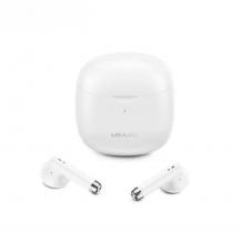 Безжични Bluetooth слушалки USAMS SM001 / Bluetooth Handsfree Wireless USAMS SM001 - бели