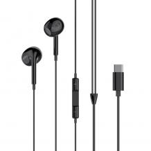 Слушалки HF XO EP74 USB-C - Черни