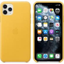 Оригинален гръб Silicone Cover за Apple iPhone 11 Pro 5.8" - жълт
