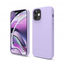 Луксозен силиконов калъф / гръб / TPU Soft Jelly Case за Apple iPhone 12 Mini 5.4'' - Лилав