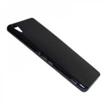 Силиконов гръб / калъф / TPU за Sony Xperia Z3 - черен / мат