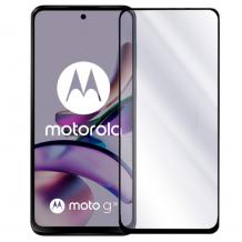 Full cover Tempered glass Full Glue screen protector Motorola Moto G13 / G23 / Извит стъклен скрийн протектор с лепило от вътрешната страна за Motorola Moto G13 / G23