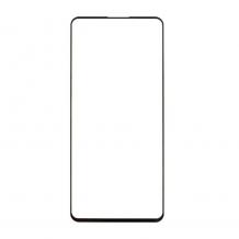 5D full cover Tempered glass Full Glue screen protector Samsung Galaxy A36 5G / Извит стъклен скрийн протектор с лепило от вътрешната страна за Samsung Galaxy A36 5G - черен кант