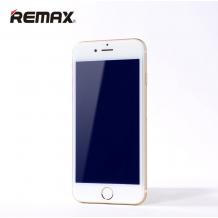 3D full cover Tempered glass screen protector Remax Apple iPhone 7 / Извит стъклен скрийн протектор Remax за Apple iPhone 7 - бял