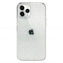 Луксозен гръб 3D SwitchEasy Starfield за Apple iPhone 12 / 12 Pro 6.1'' - прозрачен / брокат / Crystal
