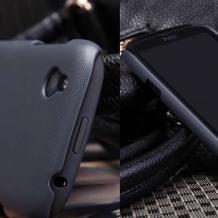 Луксозен заден предпазен твърд гръб Nillkin Grid за HTC Desire V / Desire X - черен