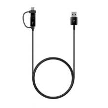 Оригинално зарядно за кола Samsung Dual USB Port 15W / Car Fast Charger Dual USB Port 15W - черно