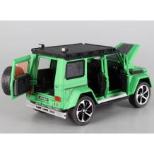 Метален джип Mercedes BRABUS G550 G-class G63 със звук, светлина и отварящи се врати 1:32