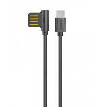 Оригинален USB кабел REMAX Rayen RC-075A USB Charging Data Cable / Type-C / 1.0м - черен