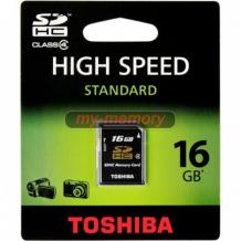 Карта памет SDHD Card TOSHIBA High Speed Standard 16GB Class 4