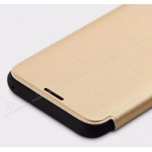 Луксозен кожен калъф Flip тефтер TOTU Design Acme Series за Samsung Galaxy S9 G960 - златист