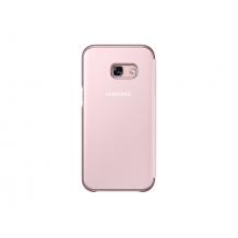 Оригинален калъф Neon Flip Cover EF-FA320PPEGWW за Samsung Galaxy A3 2017 A320 - розов