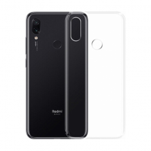 Силиконов калъф / гръб / TPU за Xiaomi Redmi 7 - прозрачен