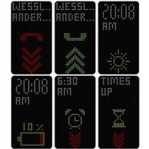 Луксозен калъф Flip Cover Dot View за Samsung Galaxy S5 G900 / Samsung S5 - черен