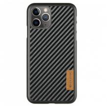 Луксозен силиконов калъф / гръб / TPU G-Case Dark Series за Apple iPhone 12 /12 Pro 6.1'' - черен / Carbon