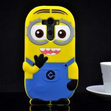 Силиконов калъф / гръб / TPU 3D за LG V10 - Minions Despicable me / Миньони Аз проклетникът