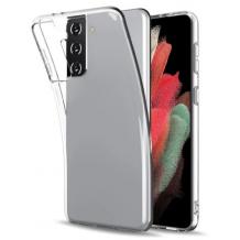 Силиконов калъф / гръб / TPU за Samsung Galaxy S21 Plus - прозрачен