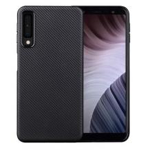 Силиконов калъф / гръб / TPU за Samsung Galaxy A7 2018 A750F - черен / carbon