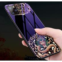 Луксозен стъклен твърд гръб за Apple iPhone 11 6.1'' - дракон