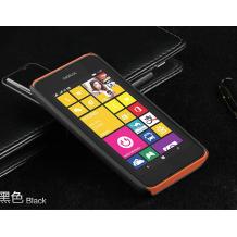 Твърд гръб / капак / за Nokia Lumia 530 - черен / мат