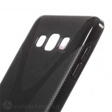 Силиконов калъф / гръб / TPU X Line за Samsung Galaxy J7 2016 J710 - черен