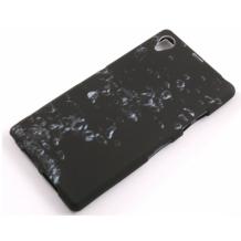 Силиконов калъф / гръб / TPU за Sony Xperia Z2 - черен / водни капки