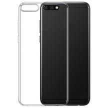 Ултра тънък силиконов калъф / гръб / TPU Ultra Thin за Huawei Y6 2018 - прозрачен