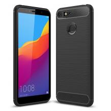 Силиконов калъф / гръб / TPU за Xiaomi Redmi 6 - черен / carbon