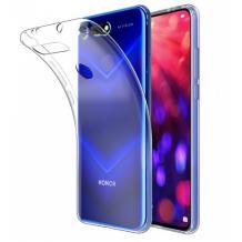 Ултра тънък силиконов калъф / гръб / TPU Ultra Thin за Huawei Honor View 20 - прозрачен