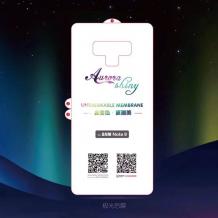 Удароустойчив заден скрийн протектор SHINING / Nano Screen Protector SHINING / за дисплей на Samsung Galaxy Note 8 N950