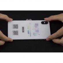 Удароустойчив заден скрийн протектор SHINING / Nano Screen Protector SHINING / за дисплей на Apple iPhone X / iPhone XS