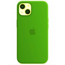 Оригинален гръб Silicone Case за Apple iPhone 13 6.1" - зелен