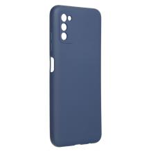 Силиконов калъф / гръб / TPU за Samsung Galaxy A03s - тъмно син / мат