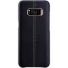 Луксозен кожен гръб VORSON за Samsung Galaxy S8 G950 - черен