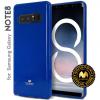 Луксозен силиконов калъф / гръб / TPU Mercury GOOSPERY Jelly Case за Samsung Galaxy Note 8 N950 - тъмно син
