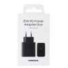 Оригинално зарядно устройство / адаптер DUO TA220 / за Samsung 35W / Super Fast Charging Adapter PD USB-C / USB-A 
