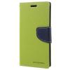 Калъф Flip тефтер Mercury GOOSPERY Fancy Diary със стойка за Samsung Galaxy S7 G930 - зелен