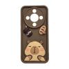 Силиконов 3D case Honor Magic 8 Lite capybara / Капибара