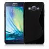 Силиконов калъф / гръб / TPU S-Line за Samsung Galaxy A5 SM-A500F - черен