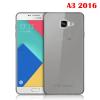 Ултра тънък силиконов калъф / гръб / TPU Ultra Thin за Samsung Galaxy A3 2016 A310 - прозрачен / сив