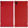 Ултра тънък кожен калъф Flip тефтер за Sony Xperia Z2 - червен