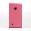 Кожен калъф Flip тефтер Flexi за Nokia Lumia 530 - розов