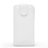 Кожен калъф Flip тефтер за LG G2 mini D620 - бял