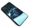 Луксозен стъклен твърд гръб за Samsung Galaxy S20 Ultra - зима / кола