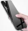 Луксозен стъклен твърд гръб за Samsung Galaxy A7 2018 A750F - черен