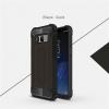 Силиконов гръб TPU Spigen Hybrid с твърда част за Samsung Galaxy S6 G920 - черен